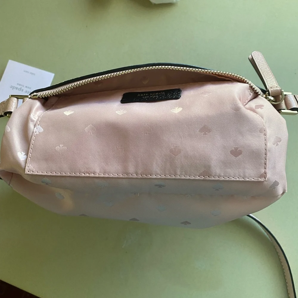 EUC Kate spade Jeanne color block crossbody pink/black - Picture 9 of 16